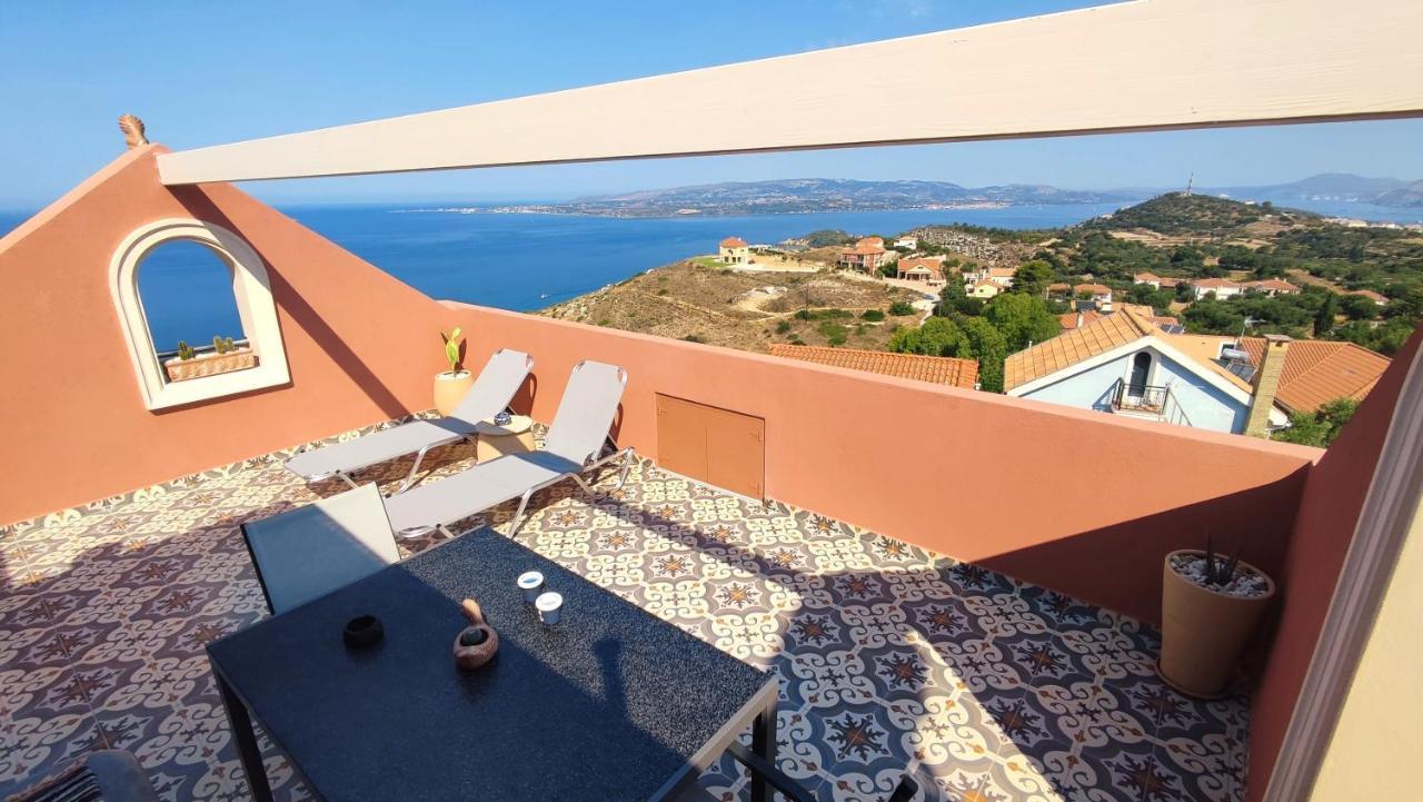 Aeolos Studios Kefalonia Khelmáta Exteriör bild