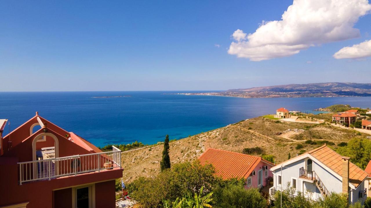 Aeolos Studios Kefalonia Khelmáta Exteriör bild